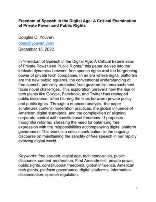  Your Rights, Your Freedom: A Critical Examination of Thai Legal Landscapes - An Artistic Exploration Through Legal Discourse